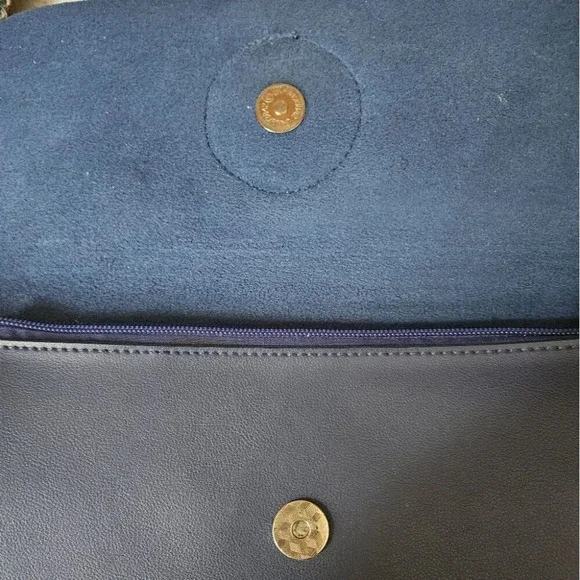 B. lush  by Passion Vegan Leather Shoulder Bag with Double Strap/ Lanyard - Picture 10 of 14